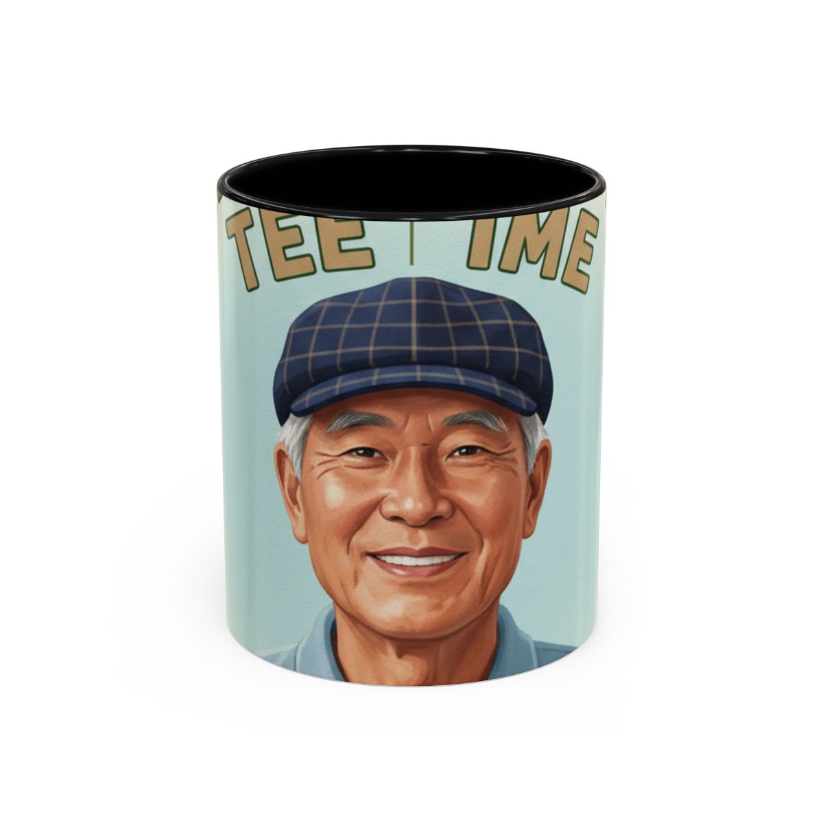 Retirement Tee Time Mug — personalized dad gift preview